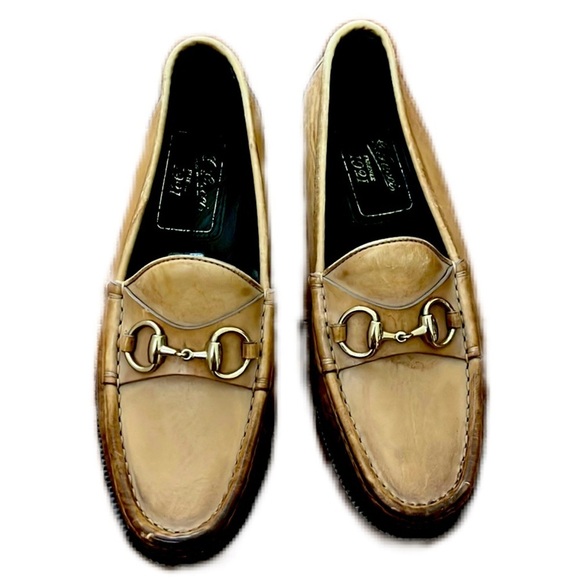 Gucci Shoes - Gucci leather women Loafers Size 8